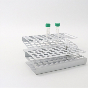 z型试管架铝氧化试管架铝制试管架125145175mm50孔