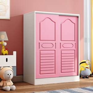 00天王猫旗舰店天猫衣柜门定制推拉滑移门女孩男孩儿童房经济型卧室