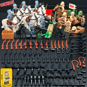 乐高玩具绝地求生八路军