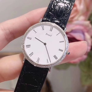 正品二手手表 上海 伯爵 镶钻 18k 白金 瑞士 机械女表 专柜 名表