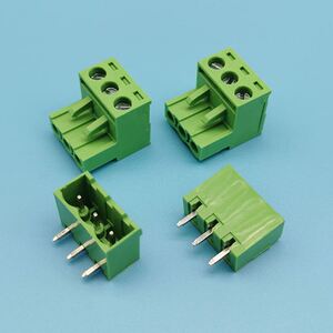 08mm接线端子直弯针座公母插头pcb板连接器2p3p-24p