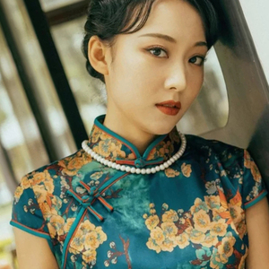 小珍珠项链女复古旗袍配饰品民国军阀太太首饰毛衣链子锁骨链604