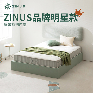 zinus际诺思弹簧床垫加厚20cm出租房家用软硬两用双人护脊席梦思
