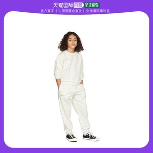 香港直邮潮奢 PANGAIA 女童灰白色 365 儿童运动裤童装