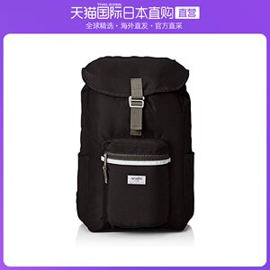 日本直邮anello双肩包阿耐洛男士背包黑色atr0203经典百搭