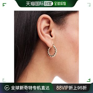 香港直邮潮奢 accessorize 女士 Accessorize bobble 耳环(金色)