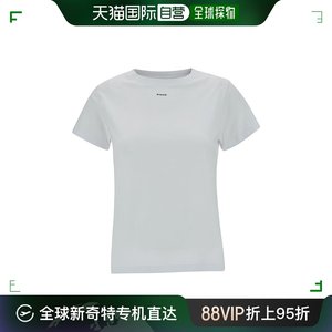 香港直邮潮奢 Pinko 品高 女士 白色圆领带Logo印花棉质T恤 10037