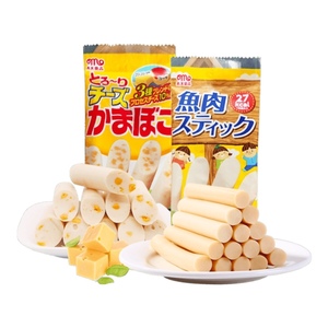 日本原装进口丸大芝士味鱼肠92g 即食方便零食儿童辅食火腿肠