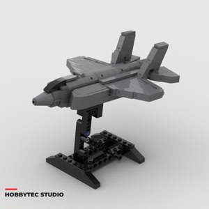 lego 乐高 迷你 f35 战斗机 pdf 搭建图纸「非玩具」