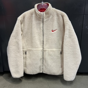 nike耐克羊羔绒外套男子新年款cny兔年限定双面穿夹克fd4057-126