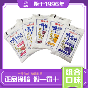 新货四川特产菊乐嚼酸奶170g嚼着吃的酸奶水果燕麦散装/整箱