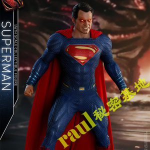 0 superman发光镭射眼手办mms465