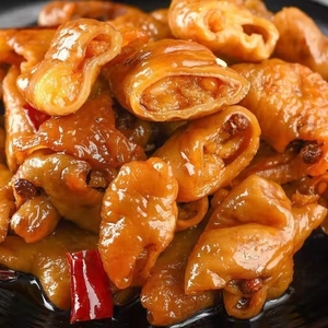 四川特产卤肥肠全去油酱卤肥肠串串烧烤中餐火锅食材每件10斤包邮