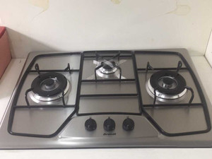 原装进口法国brandt白朗te282xc1嵌入式三眼燃气灶