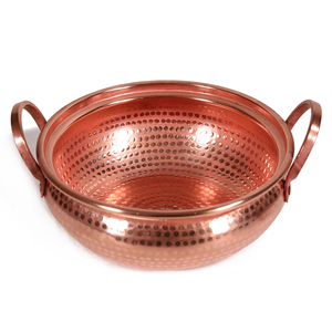 铜锅纯手工双耳铜砂锅加厚紫铜汤锅烫煲炖锅电磁炉家商用铜煮锅饭