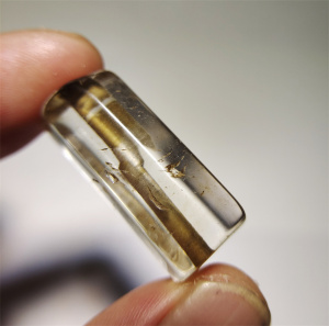 真正品辽金千年老白水晶锁骨链八棱珠子吊坠挂件手串辽代古董水晶