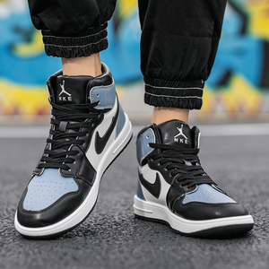 aj男鞋高帮空军一号黑白熊猫运动板鞋莆田正品e1nike0yundng官网