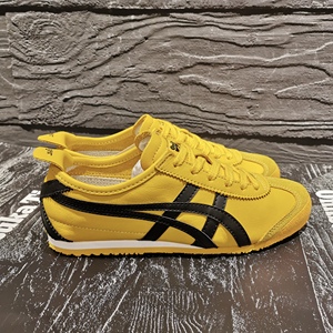 onitsuka tiger鬼冢虎mexico66黄色低帮休闲运动男女鞋dl408-0490