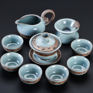 茶具组合套装家用茶杯陶瓷高档茶壶定制新款办公室中式小功夫泡茶