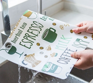 00疯喵喵1688淘宝出口韩国创意简约蕾丝防水pp餐垫i