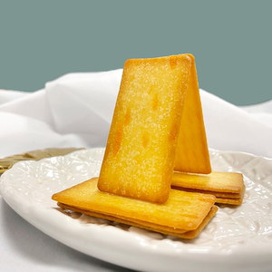 日式岩烧芝士薄脆饼干香脆片芝士味小袋装超薄健康休闲食品零食