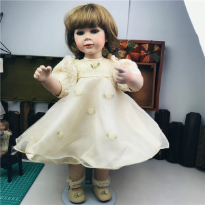 阿什顿正版美国ashton经典限量收藏古董陶瓷娃娃老瓷小可爱礼物