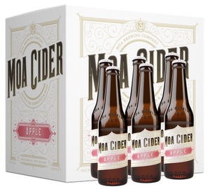 【纯100%苹果汁酿造】新西兰moa摩亚精酿啤酒苹果西打330ml*6包邮