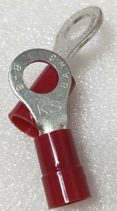 KST进口圆形接线端子RNYBS8-6/8 (国标型号RV8-6/8)1.2mm厚紫铜