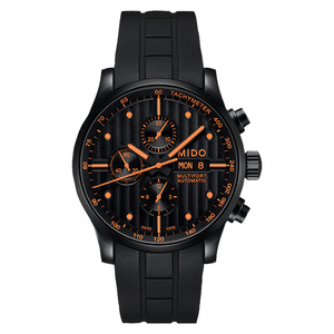 瑞士mido美度 舵手系列 三眼日历机械皮带表男m005.614.37.051.01