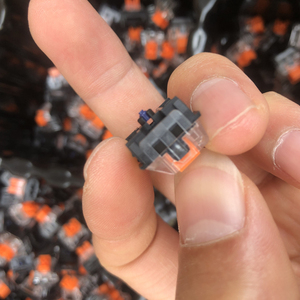 集贤光轴轴体青轴手感机械键盘扭簧 网吧键盘轴体开关配件拔插轴