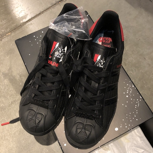 ysh加拿大代购adidas三叶草男女贝壳头星球大战黑武士联名休闲鞋
