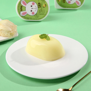 顽皮兔8种口味果肉果冻布丁夏日解暑点心儿童水果味零食散装婚庆