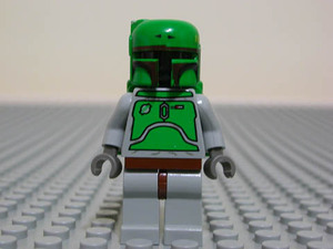 古董lego乐高星战系列人仔 sw002 boba fet波巴费特 绝版老版全新