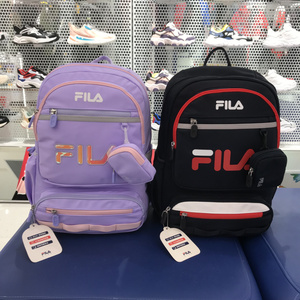 fila斐乐正品22年男女儿童高年级学生双肩书包附袋组合k18b214139