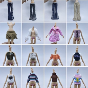 散货 贝兹娃娃系列配件 衣服 牛仔裤换装配件 儿童过家家玩具