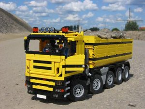 乐高科技moc 运输车 卡车货车 pdf搭建图纸