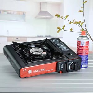 迷你卡式炉家用便携式户外露营野外小型卡斯燃气煤气灶卡磁炉炊具