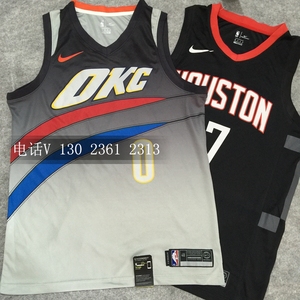 nba篮球球衣雷霆队