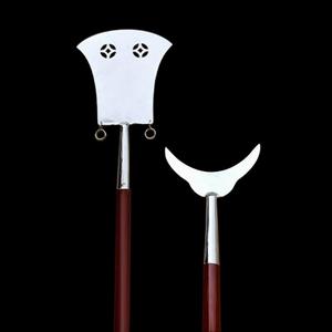 月牙铲沙僧兵器日月铲禅杖金钱铲武术铲训练铲武宝杖十八般兵器