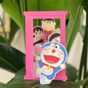 生日贺卡立体哆啦a梦