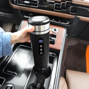 车载烧水杯12v24v通用车用加热水杯烧水壶220伏放车上的电热壶