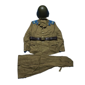 苏联苏军m69条例 空降兵 夏季常服 夏季作战带腰带ssh68钢盔