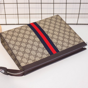 官网古奇凯利正品男士手包酷奇手拿包男潮个性大容量欧美青年信古