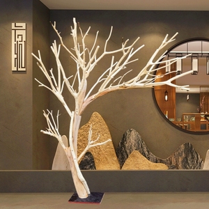 仿真枯树大型植物造型干枝真树干假树许愿树道具酒店橱窗客厅装饰
