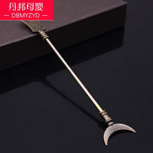 西游记唐僧禅杖八戒钉耙孙悟空金箍棒沙僧月牙铲兵器模型玩具摆件