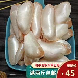 鱼泡鱼肚新鲜500g白鲢草鱼杂鱼鳔花胶鱼胶鱼籽冷冻现杀买2斤包邮