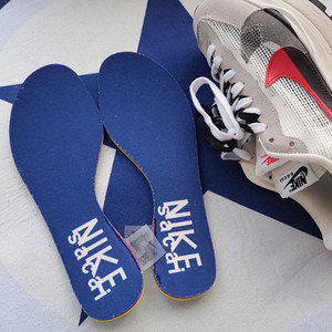 适配耐克鞋垫sacai双钩联名解构华夫卡其灰白黑走秀款3.0透气男女