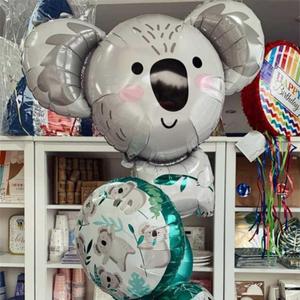 Anagram美国进口气球卡通考拉铝膜生日派对装饰儿童节庆用品装饰