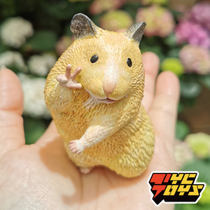 【tyctoys】现货 动物星球 沙雕系列 比耶仓鼠 可爱宠物模型玩偶