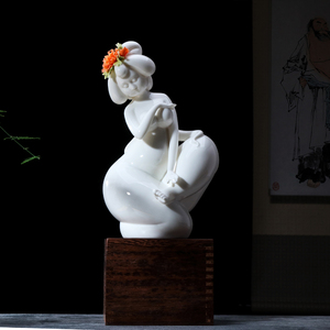 美女摆件陶瓷女人